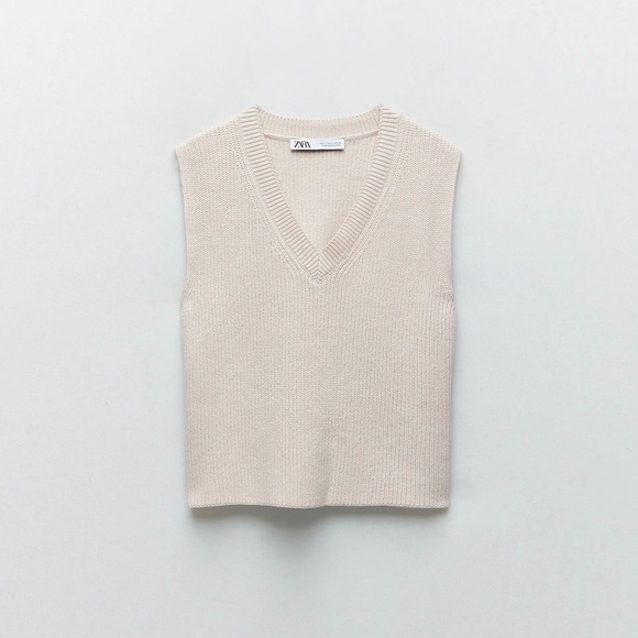 ZARA Knit Vest - Picture 1 of 5